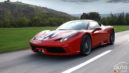Ferrari 458 Speciale A: première mondiale à Paris